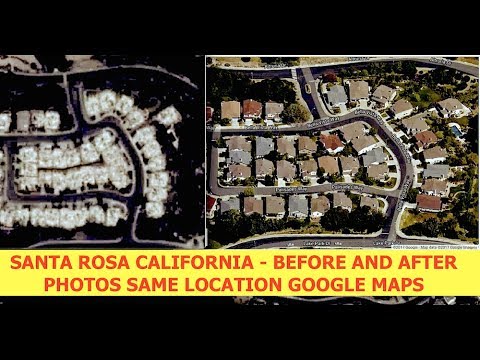 Santa Rosa, California Looks Like it got hit with a Nuclear Bomb ...